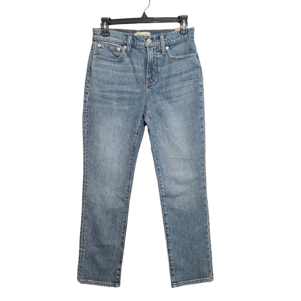 Madewell Women's Straight Leg Jeans - Light Blue